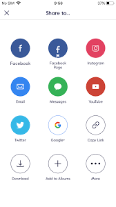 How to share your business's facebook page. How Do I Share My Video On Facebook Ios Help Learning Center