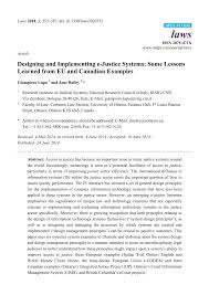 Escuela politécnica nacional | epn · departamento de ciencias administrativas. Pdf Designing And Implementing E Justice Systems Some Lessons Learned From Eu And Canadian Examples
