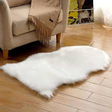 Mit diesem teppich von carpet studio machen sie von ihrem haus einem gemütlichen heim. Weiche Schaffell Flauschige Haut Faux Pelz Kleine Real De
