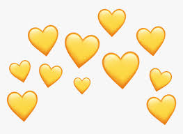 The white heart emoji means love just like the other heart emojis. Yellow Heart Emoji Wallpaper Atomussekkai Blogspot Com
