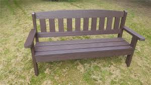 Garden chairs and sun loungers at argos. Recycled Composite Plastic Bench