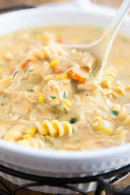 Creamy Chicken Noodle Soup Recipe Creamy Chicken Noodle Soup Soup Recipes Chicken Noodle Chicken Noodle Soup