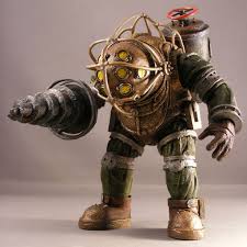 Bioshock 2 Big Daddy Costume Big Daddy Iconic Enemy Note How Physical Image Itself Tells A Story Bioshock Big Daddy Bioshock Cosplay