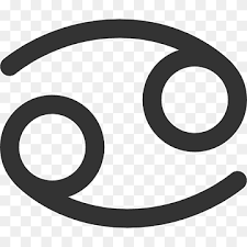 Wistful, shy, and mysterious, cancer is ruled by the moon. Cancer Computer Icons Symbol Zodiac Astrological Sign Cancer Astrology Monochrome Horoscope Astrological Sign Png Pngwing