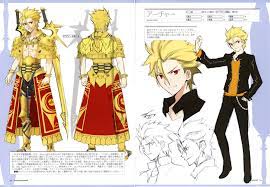 He first appears before the start of the fifth holy grail war around sakura's house. Fate Stay Night Gilgamesh Fate Stay Night Characters Gilgamesh Fate Anime