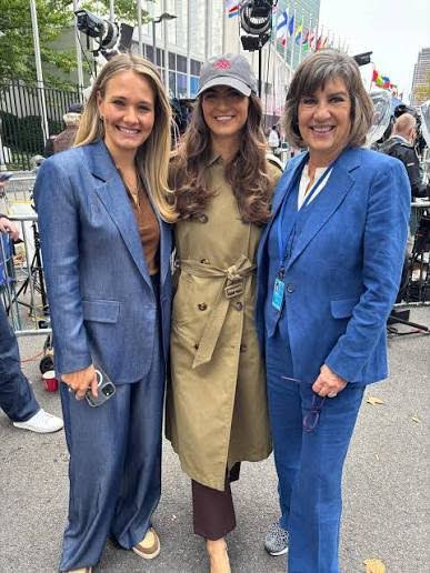 Christiane Amanpour is a true powerhouse of journalism, and she's in  excellent company with Kaitlan Collins and Kylie Atwood. Three women worth  celebrating.