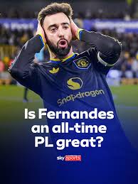 Is Bruno Fernandes an all-time Premier League great? ⭐️🤔 #brunofernandes #manchesterunited #premierleague #footballtiktok
