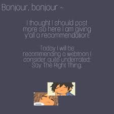Say The Right Thing Bl Recommendation Yaoi Worshippers Amino