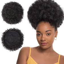 The kinky curly afro puff drawstring ponytail wig is of high quality. Amazon Com Aisi Queens Afro Puff Kinky Curly Drawstring Ponytail Bun Synthetic Hair For African American Updo Hair Extension Large Size Black Color With 4 Clips Beauty