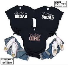 Womens Birthday Squad T Shirts Birthday Squad Shirt Birthday Girl Shirt Matching Birthday Etsy In 2020 Sweet 16 Shirts Matching Birthday Shirts Birthday Squad Shirts