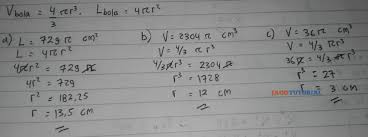 Tentukan luas permukaan dan volume dari bangun kerucut berikut. Jawaban Matematika Kelas 9 Latihan 5 3 Bola Hal 303 305 Tentukan Luas Permukaan Dan Volume Jagotutorial