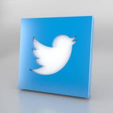 Free 3ds max icons in various ui design styles for web and mobile. 3d Model Twitter Icon Logo Cgtrader