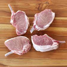 Depending on what you buy, this popular cut of meat may be other names: Berkshire Pork Rib Chop Bone In Frenched Shop D Artagnan