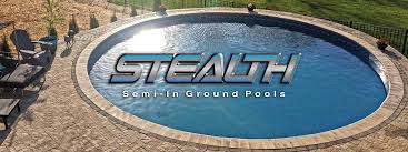 Wilbar has been manufacturing above ground swimming pools and liners since 1961. Semi In Ground Pools Partial In Ground Hybrid Pool Nashville Clarksville