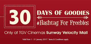 Offers a wide range of professional courses. Tgv Free Movie Ticket And Popcorn In Sunway Velocity Freebies My