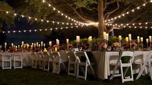 For smaller spaces, choose lower wattages. Bistro Lighting Styles For Weddings Corporate Events More The Lighting Sound Company