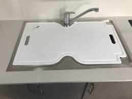 rectangle sink chopping board cover