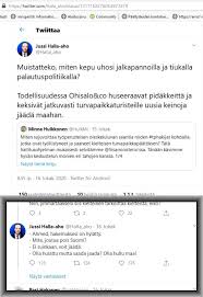 Biaya member 100k se umur hidup chat whatsaap 089653437629 | twuko. Tri Halla Aho On Kielimiehia Uusi Suomi Puheenvuoro