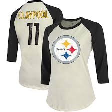 Chase claypool was honored by the pro football writers of america. Women S Fanatics Branded Chase Claypool Cream Black Pittsburgh Steelers Player Raglan Name Number 3 4 Sleeve T Shirt