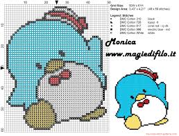 Say hello to your next embroidery project: Little Penguin Cross Stitch Pattern Free Cross Stitch Patterns Simple Unique Alphabets Baby