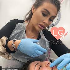 Lauren goodger (star of the only way is essex) at the offical opening of the regis hair and beauty nail bar at debenhams in romford. Pregnant Lauren Goodger Returns To Work In Her Salon As Restrictions Are Lifted