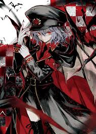 scarlet agentsさん http scarletagents blogspot jp でｃｏｍｉｃ１ ７新作スリーブのイラストを描かせて頂きました お嬢様のオリジナル衣装という事で 軍 アニメファンアート イラスト カワイイアニメ