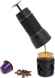 Compare search ( please select at least 2 keywords ) most searched keywords. 2 In 1 Portable Espresso Maker Nespresso Capsule Pod Ground Coffee Compatible Manual Mini Travel Coffee Machine Flask Pukkr Amazon Co Uk Home Kitchen