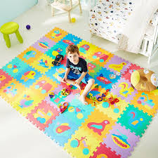 36 Cool 10pcs Educational Baby Play Mat Eva Foam Number Animal Interlocking Puzzle Carpet Mat Developing Crawling Mat Baby Play Mat Baby Play Baby Play Rugs