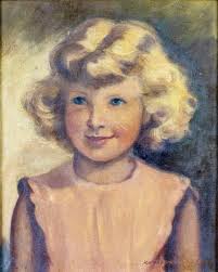 In The Style Of Maxfield Parrish, New Hampshire (1870 1966), Girl On A  Rock, Oil On Canvas