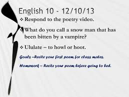 Hindi poetry competition | poem recitation competition for class 5/6/7/8 in school. English 9 13 Respond To The Poetry Video Ppt Download