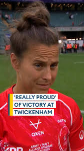 "Really proud of the girls"🗣️, Army women put in a ruthless performance to  claim a commanding win over the Royal Navy in the Inter Services Rugby  Championship., Army Captain, SSGT Jade Mullen, spoke ...