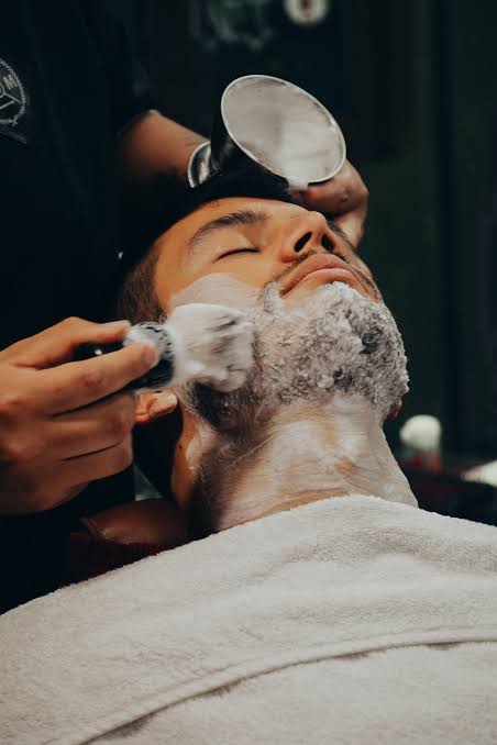 Beard trim and royal shave