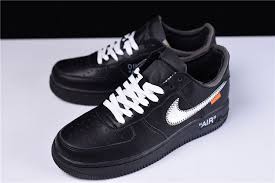 Off White X Nike Air Force 1 Low Men And Women Running Shoes Triple Black Nike Air Force Nike New Nike Air Force