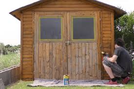 Gartenhaus Neu Streichen Grundieren Und Lasieren Anleitung Diybook De