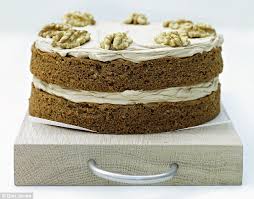 Coffee and walnut cake the hy foo. Delia Smith Red Velvet Cake