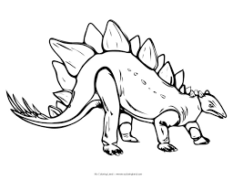 Stegosaurus by lucaspuryear on deviantart. Realistic Dinosaur Coloring Pages Dinosaurs Pictures And Facts