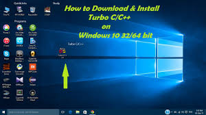 How To Download And Install Turbo C C On Windows 10 Youtube