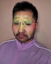 My translucent deep sea creature inspired makeup