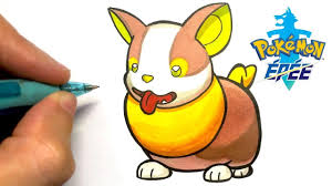 Pokemon dessin facile dessin de manga serapportanta dessin facile. Comment Dessiner Yamper Pokemon Epee Et Bouclier Youtube