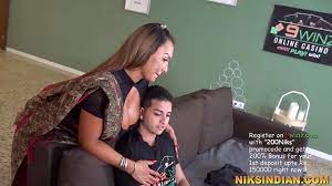 The naughty boy stripped off Mom's sari and fucked her hard - XNXX.COM