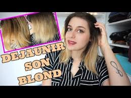 Recette Pour Dejaunir Son Blond Youtube