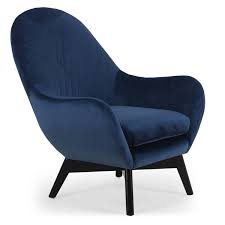 Fauteuil Moderne Stutgart Velours Bleu Fauteuil Moderne Fauteuil Velours Fauteuil