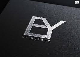 Free Silver Stamping Logo Mcokup Logo Design Mockup Free Logo Mockup Logo Mockup