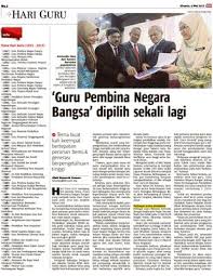 Maybe you would like to learn more about one of these? Tema Guru Pembina Negara Bangsa Dipilih Sekali Lagi Hari Guru Tahun Ini Klik