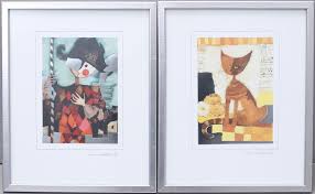 Shop with confidence on ebay! Rosina Wachtmeister Druck 2 Stuck Im Druck Signiert Kunst Gemalde Grafik Auctionet