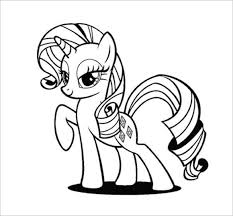 Aside from being an entertainment, through this coloring page children will also get education about various animals. 17 My Little Pony Coloring Pages Pdf Jpeg Png Free Premium Templates