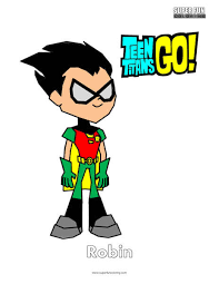 These spring coloring pages are sure to get the kids in the mood for warmer weather. Teen Titans Go Coloring Super Fun Coloring