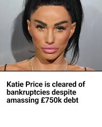 Katie Price has been discharged from her second bankruptcy and has spoken  out for the first time following the successful hearing