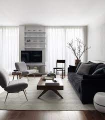 Strict Elegance Of Modern Bachelor Apartment In London Photos Ideas Design Living Room Scandinavian Elegant Living Room Home