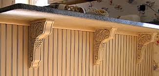 The standard overhang of a countertop without. Design Decision Overhangs